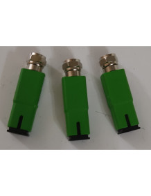 Mini nodo o receptor optico pasivo con conector macho F